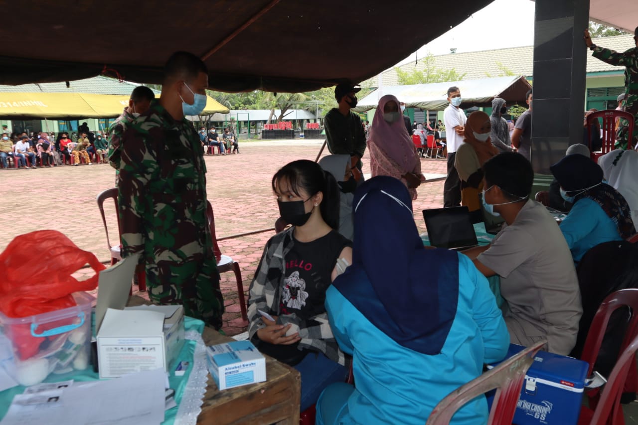 Dandim 0314/Inhil: Kita Targetkan 450 Dosis Vaksin Sinovac