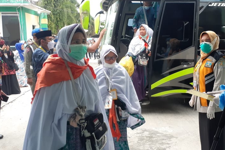 55 Jemaah Haji Tiba di Riau