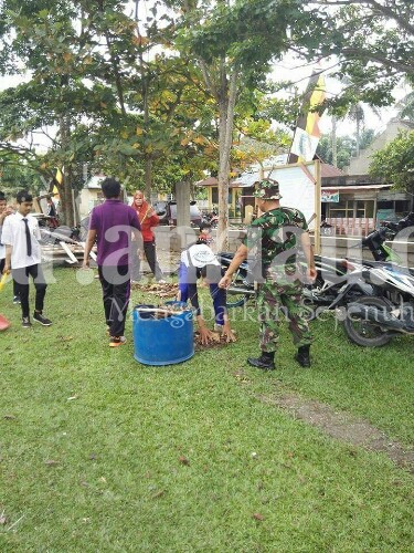 Pemcam LTD Bersama TNI/Polri Gelar Bhaksos dan Goro