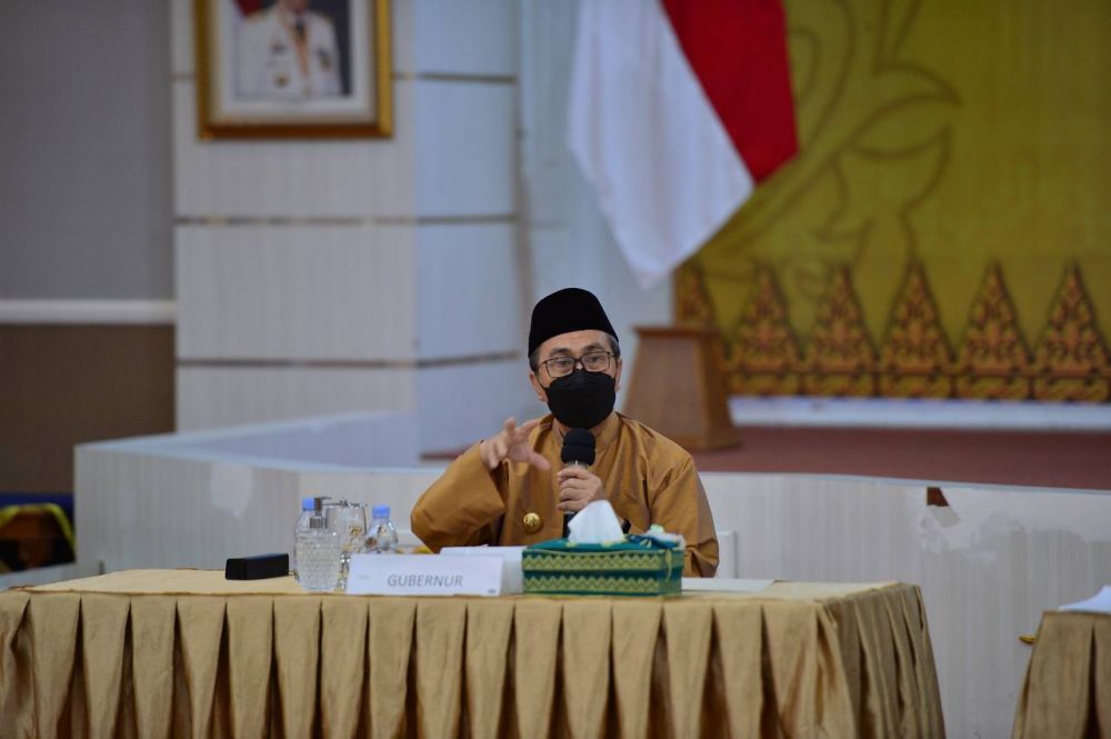 Gubri Syamsuar Pimpin Rapat Bahas Tumpang Tindih Ruas Jalan Yang Jadi Kewenangan Provinsi dengan BMN