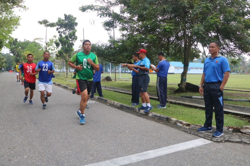 Kadispers Lanud RSN Jaga Standar Kemampuan Fisik