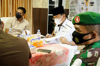 Bupati Inhil Hadiri Diskusi Panel Bersama BNN, KPK dan BNPT Secara Virtual