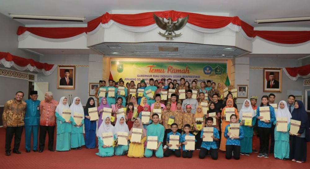 Gubri Gelar Temu Ramah Siswa/i Berprestasi se-Riau