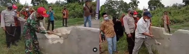 Rumah Ibu Paruh baya Terisolir karena Dibangun Tembok Oleh Develover, TNI-Polri Turun Tangan