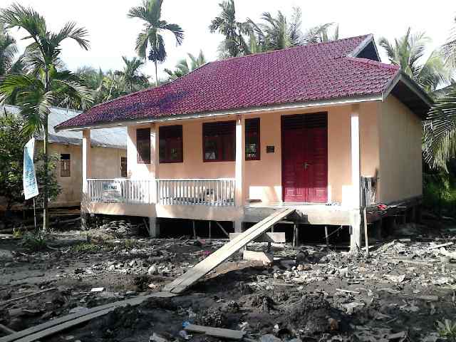 Desa Kuala Gaung Bangun Gedung PAUD