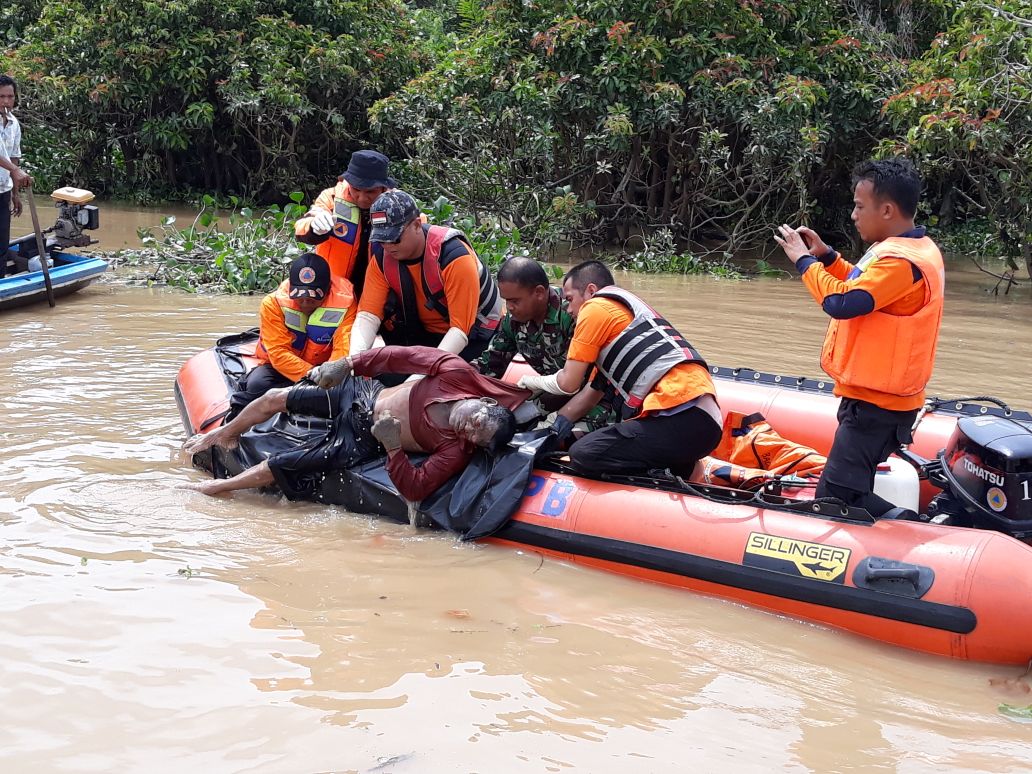 Warga Inhil Yang Hilang Saat Menjaring Ditemukan