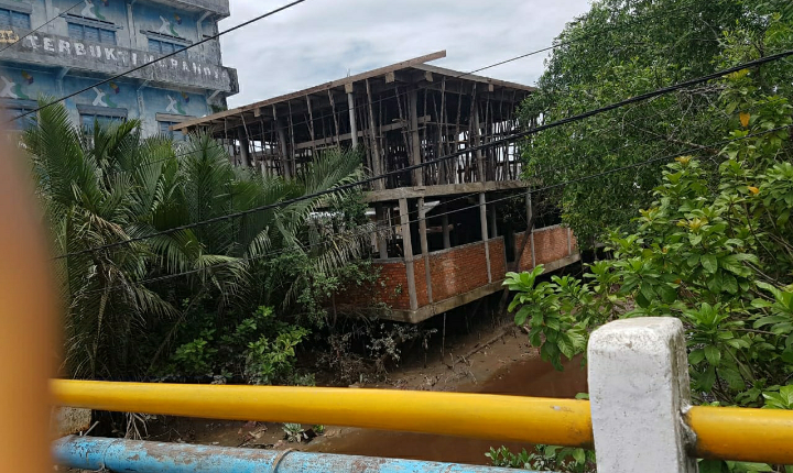 PUTR Inhil: Ada Aturan dalam Mendirikan Bangunan di Tepi Sungai