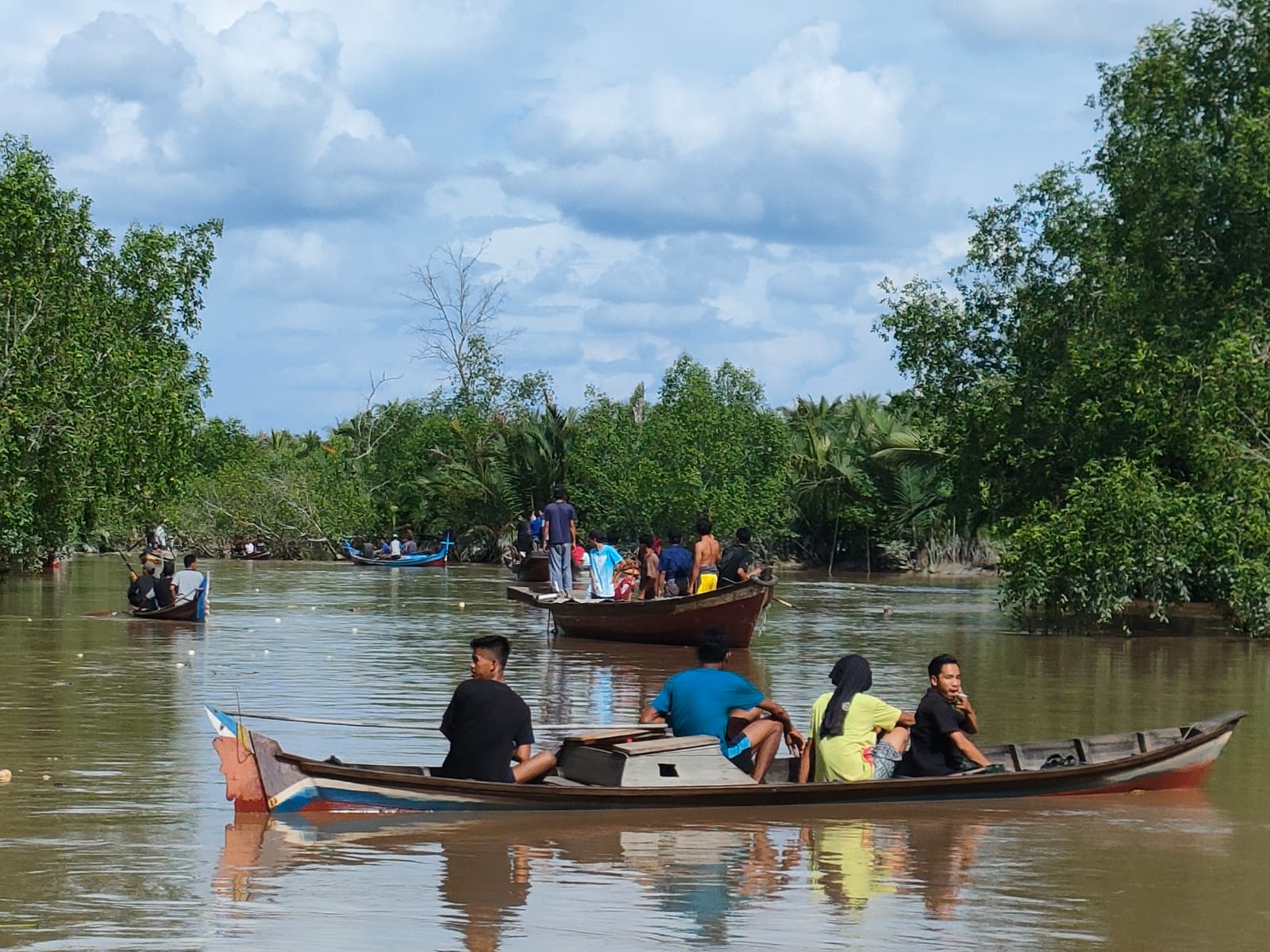 Warga Kecamatan Sungai Batang Diterkam Buaya, Ditemukan Sudah Meninggal Dunia