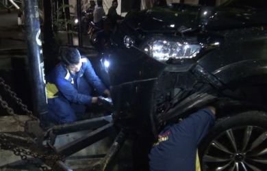 Polisi Tetapkan Hilman Pengemudi Mobil Setya Novanto Sebagai Tersangka