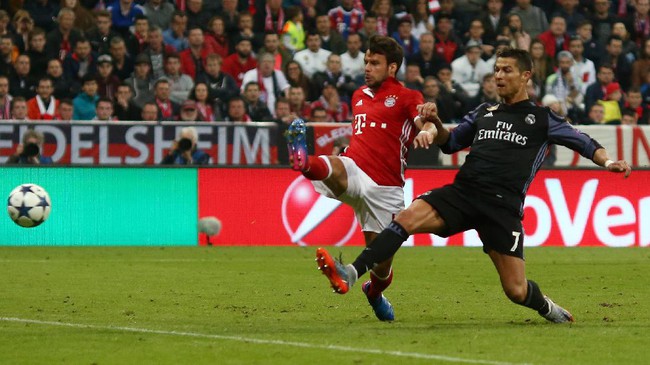 Madrid Menang 2-1 di Markas Bayern