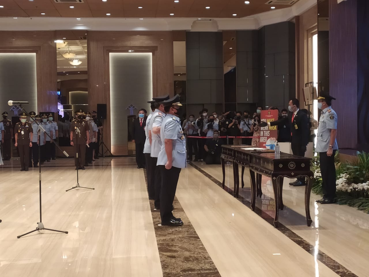 Kapolda Kepri Dilantik Sebagai Inspektur Jenderal Kementrian Hukum Dan HAM Republik Indonesia