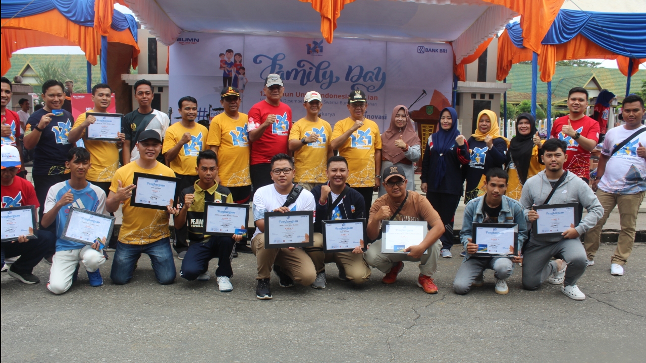 Kodim 0314 Inhil Ramaikan Perlombaan HUT BRI