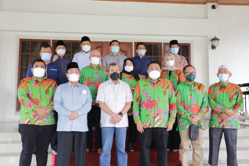 Gubri Terima Silaturahmi Asosiasi Muslim Penyelenggara Haji dan Umrah Republik Indonesia