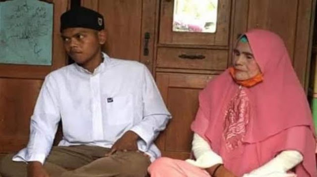 Nenek Ini Menikahi Brondong Terpaut 36 Tahun