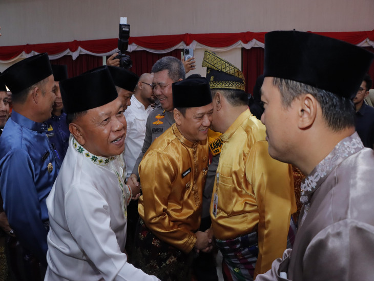 Usai Dilantik, Pj Gubri Ramah Tamah Bersama Pj Bupati/Walikota se-Provinsi Riau