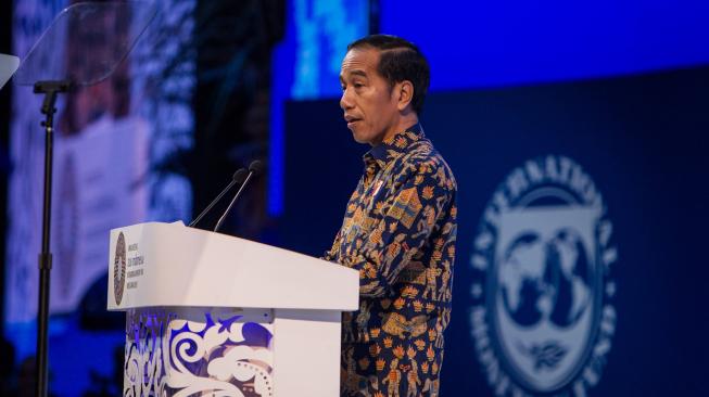 Presiden Joko Widodo Resmikan Pembukaan Our Ocean Conference di Bali