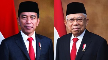 Jokowi-Ma'ruf Resmi Jadi Presiden-Wakil Presiden 2019-2024