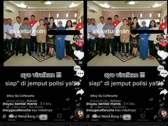 Viral Video TikTok Hina Presiden, Polri Turun Tangan
