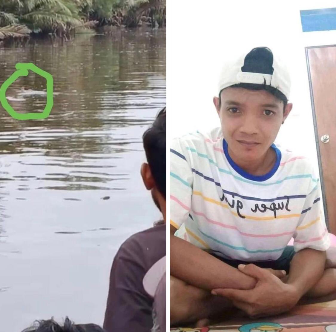 Pemuda di Inhil Diterkam Buaya Usai Cari Pumpun di Sungai Nyiur