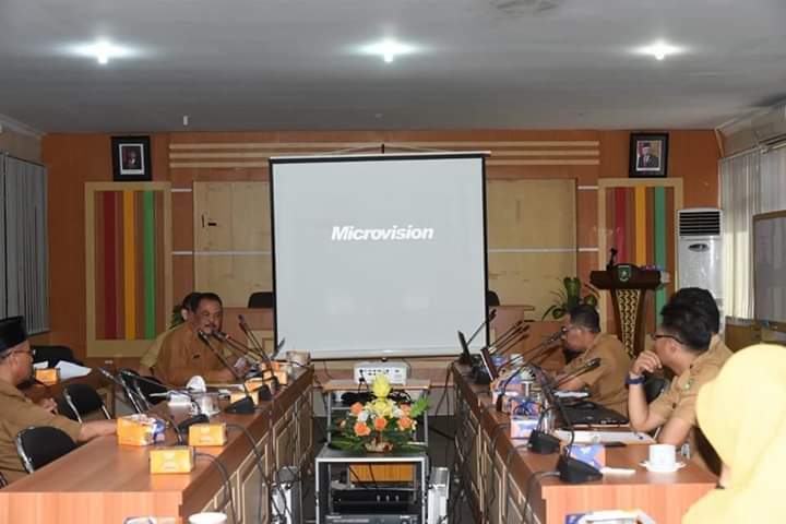 Bappeda Bahas Proyeksi Pendapatan Bengkalis 2021