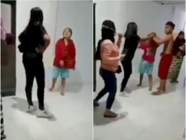 Istri Sah Labrak Pelakor Sambil Ngamuk ''Hajar Aja Dek''