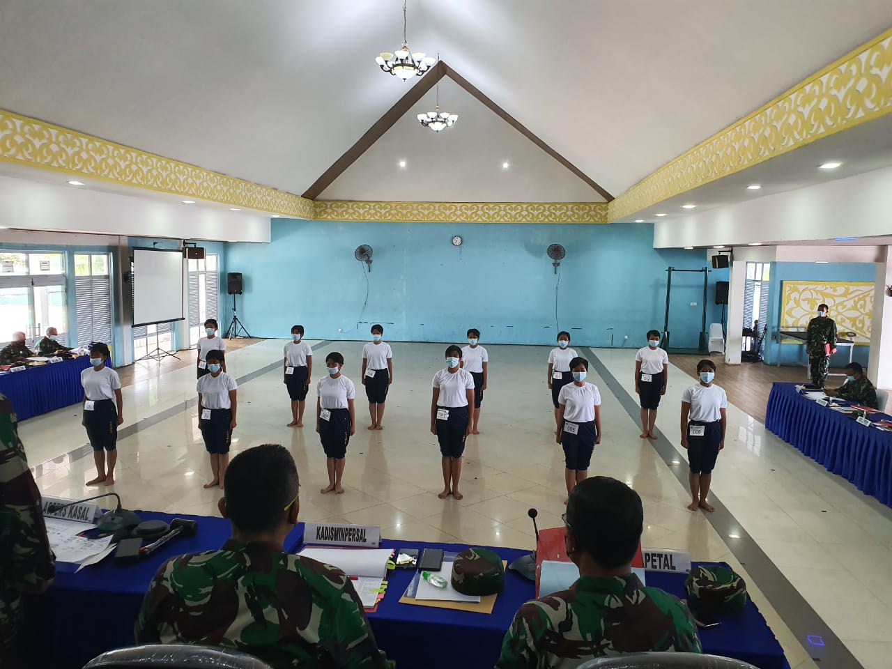 Danlantamal IV Hadiri Sidang Komisi Pantukhir Pusat Caba dan Cata PK TNI AL di Tanjung Uban