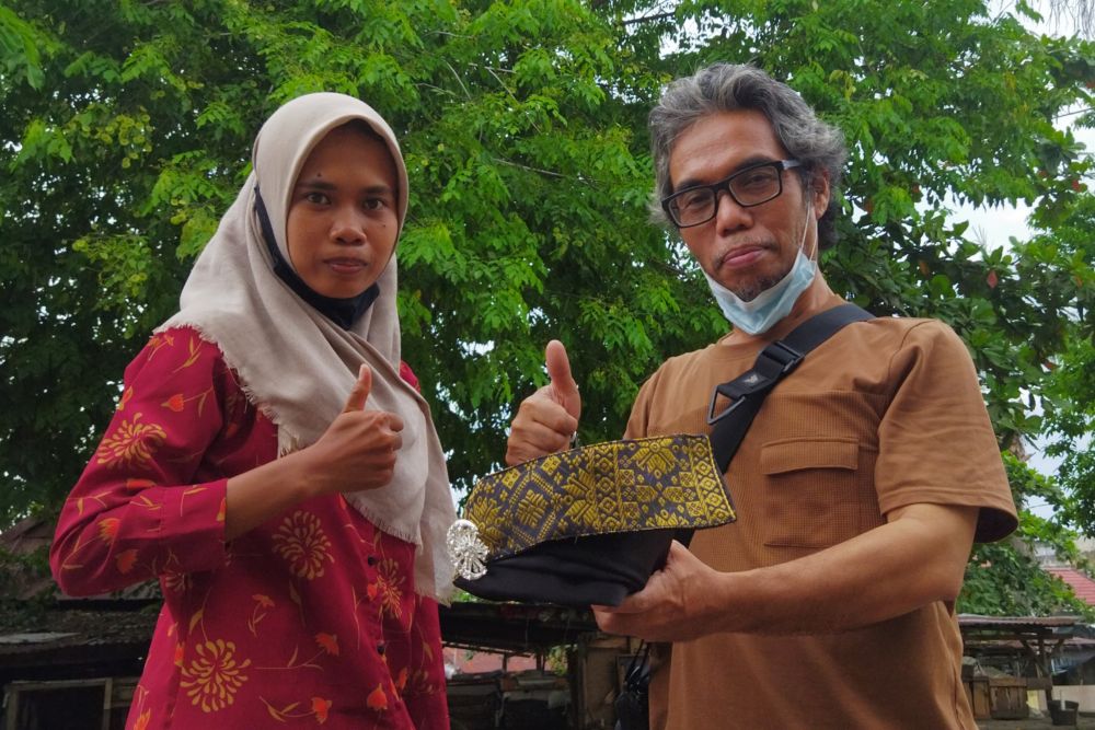 Manfaatkan Limbah Konveksi Menjadi Tanjak Mahasiswa Unilak Lolos Hibah Program Berwirausaha