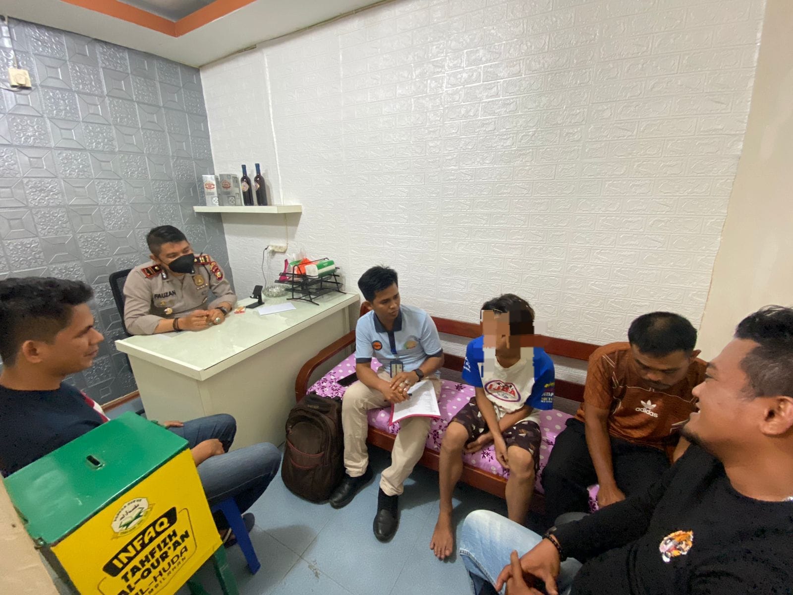 Owalah! Remaja di Inhil Curi Kotak Amal Masjid Al Huda Tembilahan, Ditangkap di Wisma