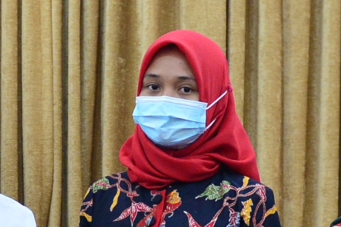 Profil Dwita Okta Amelia Herdian Paskibraka Nasional Utusan Provinsi Riau tahun 2021