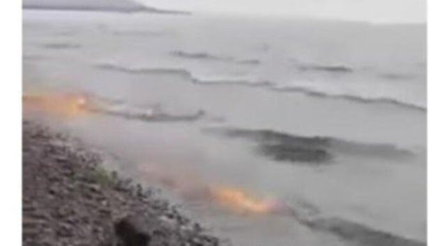 Waduh! Ombak Api Menjalar di Sepanjang Pantai Sulawesi