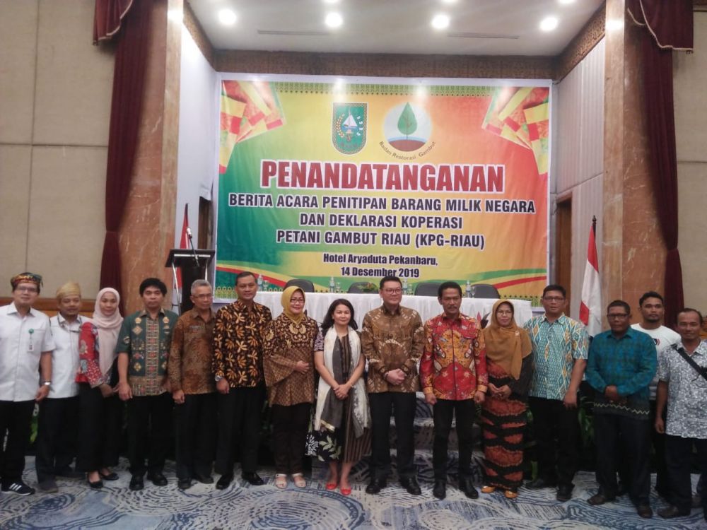 BRG Dukung Inisiatif Petani Bentuk KPG Riau