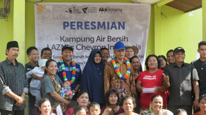 Kampung Air Bersih LAZNas Chevron Indonesia
