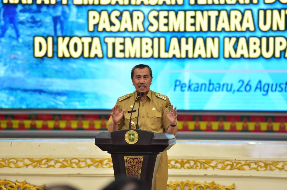 Butuh Anggaran Rp9 Miliar untuk Bangun Pasar Sementara di Tembilahan