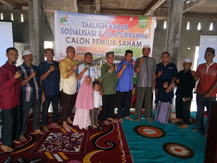 Muslim di Inhu Berjamaah Bangun Indragiri Mart