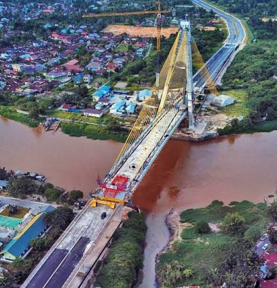 Profil Jembatan Siak IV yang Diberi Nama Sultan Abdul Jalil Alamuddin Syah