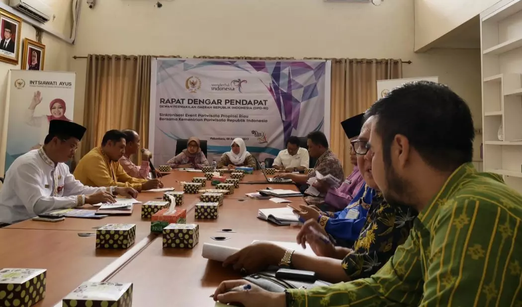 Tingkatkan Pariwisata Riau, DPD Rapat bersama Kemenpar RI