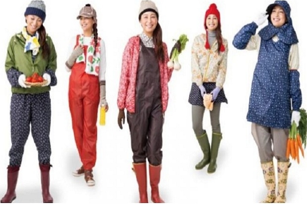 Label Asal Jepang Desain Busana untuk Petani Wanita