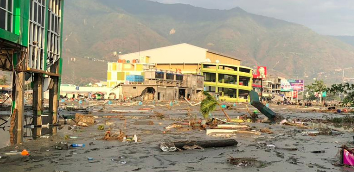 Sedih Lihatnya... Ini Foto-Foto Penampakan Palu Sebelum dan Sesudah Gempa