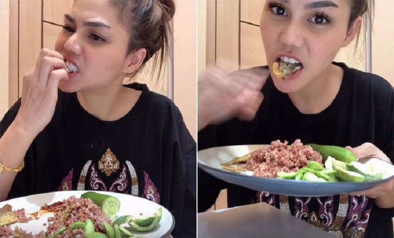 DJ Butterfly Mukbang: Terongnya Enak, Keras Banget!