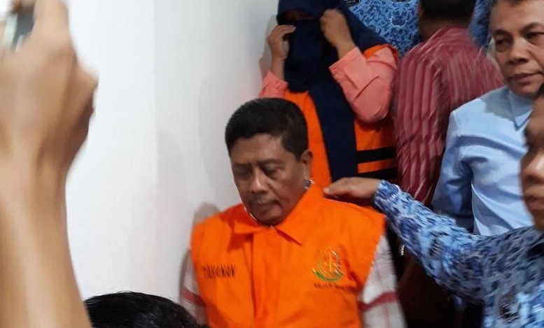 Kejati Tahan Aktor Intelektual Kasus Korupsi Tugu Antikorupsi Riau
