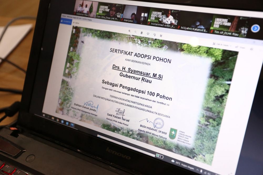 Gubri Syamsuar: Manfaat Donasi Pohon untuk Masyarakat Pengelola Hutan