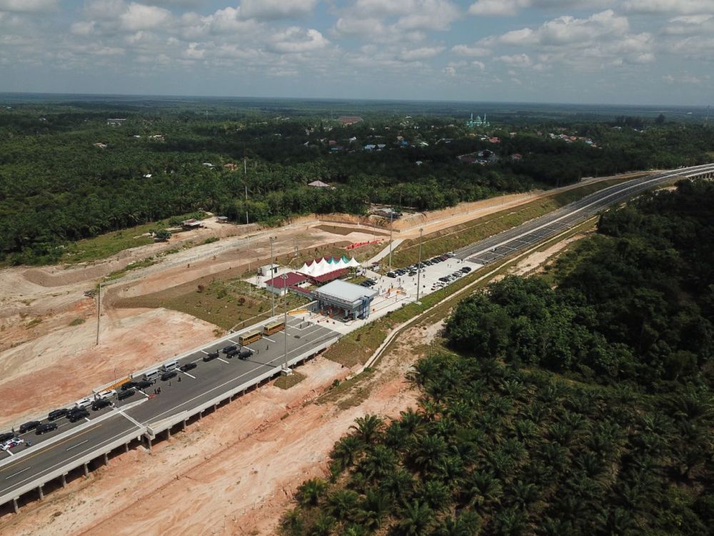 Peresmian Jalan Tol Pekanbaru-Dumai Masih Ditunda