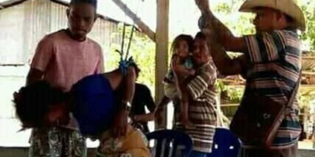 Dituduh Mencuri Cincin, ABG Digantung Kepala Desa