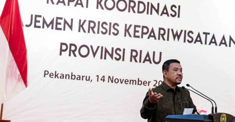 Riau Menjadi Daerah Percontohan Manajemen Krisis Kepariwisataan