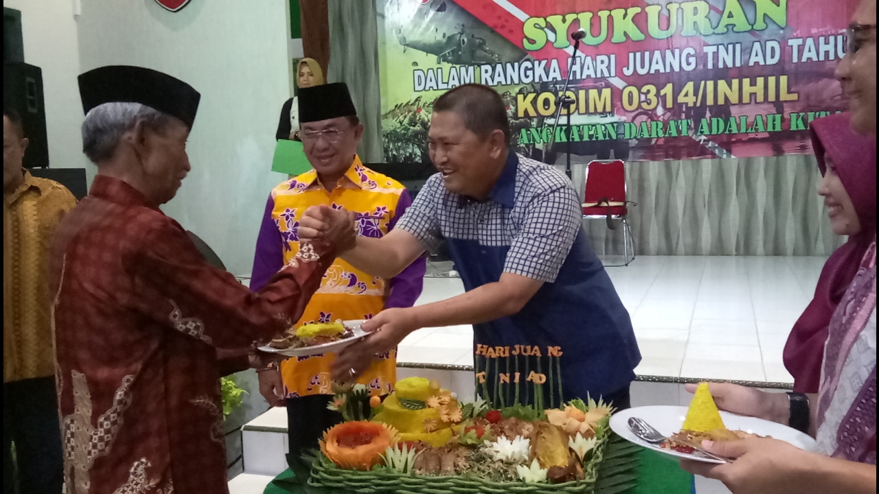 Hari Juang Kartika, Kodim 0314 Inhil Mengadakan Acara Syukuran