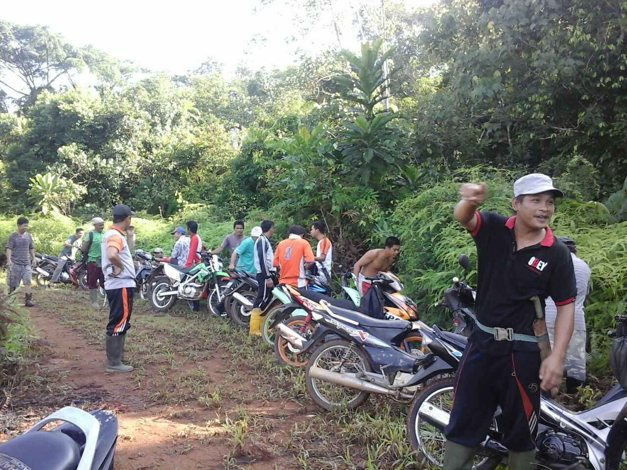 Antusias Sambut Percetakan Sawah, Kelompok Tani Desa Panggak Darat Gelar Goro