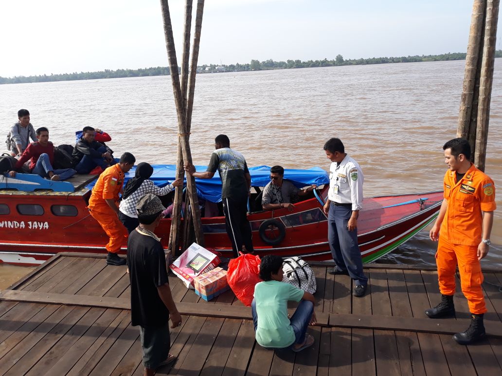 Tim SAR Gabungan Inhil Patroli Siaga Lebaran