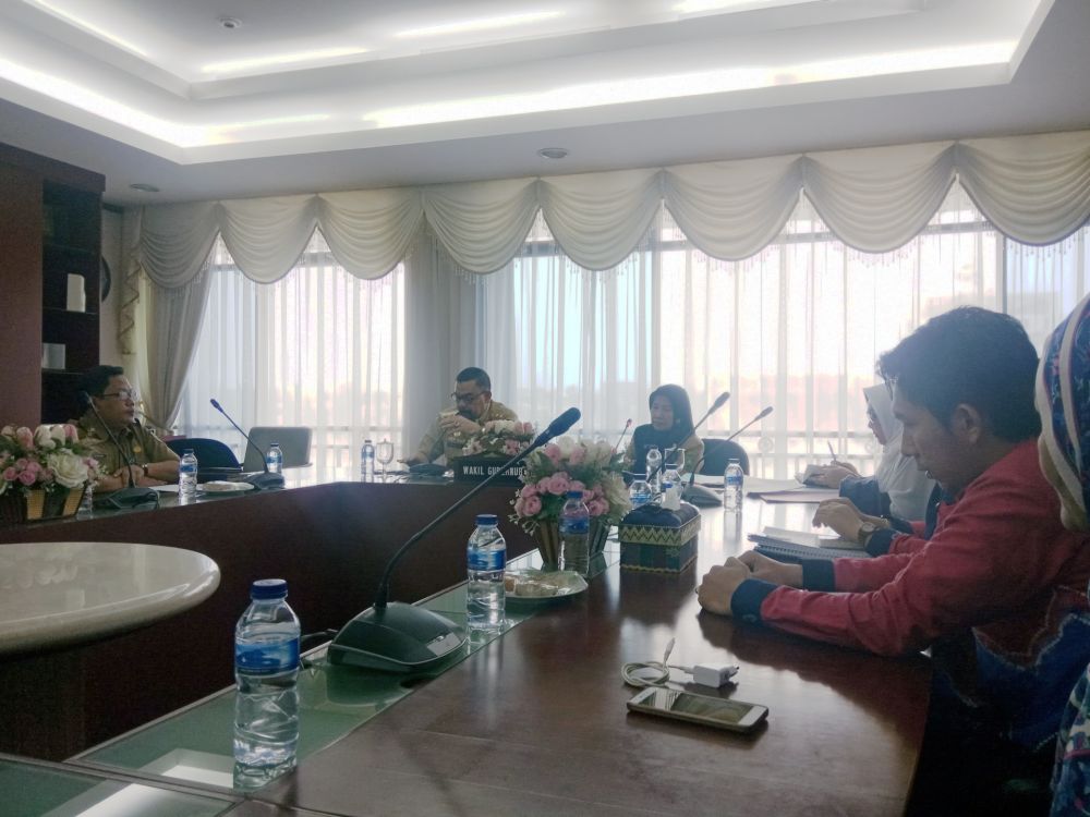 Wagubri Adakan Pertemuan Dengan Komisi Perlindungan HIV AIDS Riau