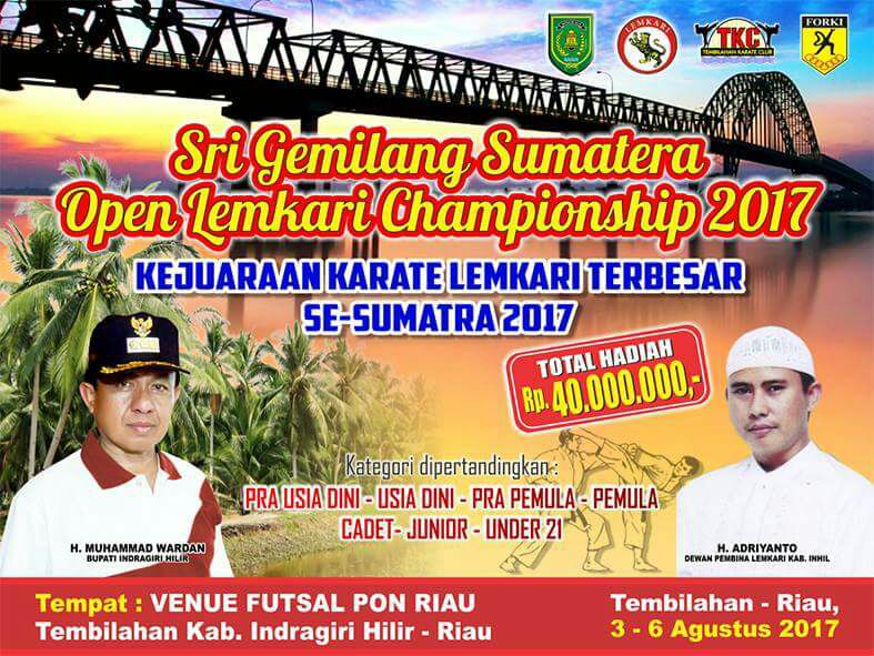 Lemkari Inhil akan Gelar Kejuaraan se Sumatra
