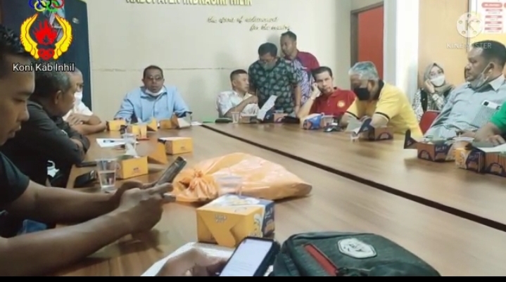 Syamsurizal Awi Ditetapkan Calon Tunggal Ketua KONI Inhil